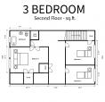 Three bedroom, second floor Kramer Homes Co-operative