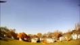 Distant aerial view of a section of the community at Kramer Homes
