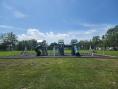 The playscape at Kramer Homes